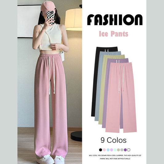 High Waisted Ice Cool Comfort Wide Leg Pants Price (Pack of 2)