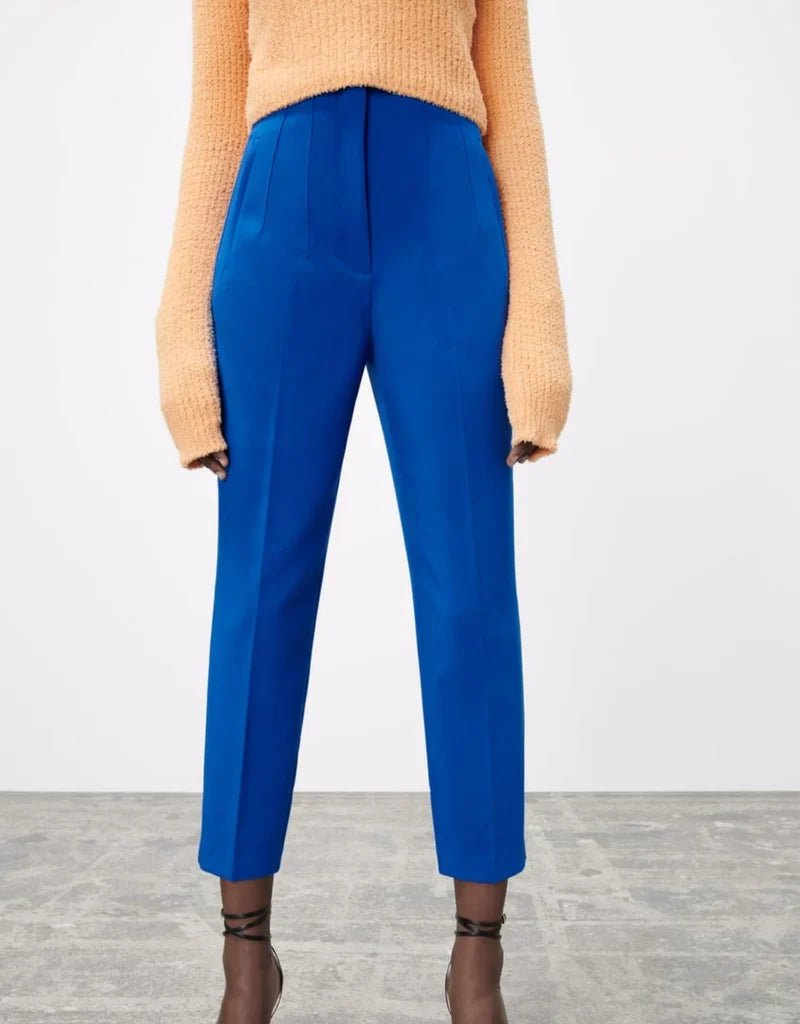 Tailored Pleat High Waist Pants (Pack of 2)